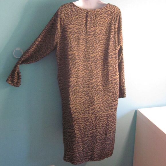 My Sunday Morning French Brand Womens Size M Pullover Dress With Tie Waist - Picture 15 of 16
